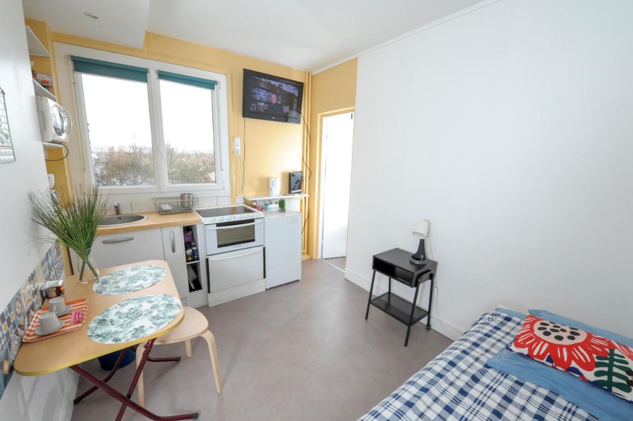 Studio Cosy Et Fonctionnel, Proche De Paris Apartment Villeneuve-la-Garenne Bagian luar foto